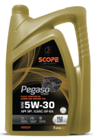 как выглядит масло моторное scope pegaso 10500 geo sae 5w30 sp 4л на фото