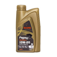 как выглядит масло моторное scope pegaso 9700 fs geo sae 0w20 c5 1л на фото