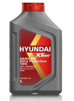 как выглядит масло моторное hyundai xteer gasoline ultra protection 5w40 1л  на фото