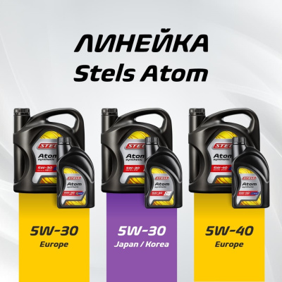 Стелс Атом 5W-30_1L_4