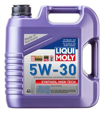 как выглядит liqui moly 5w-30 sm/cf synthoil high tech 4л (синт.мотор.масло) на фото